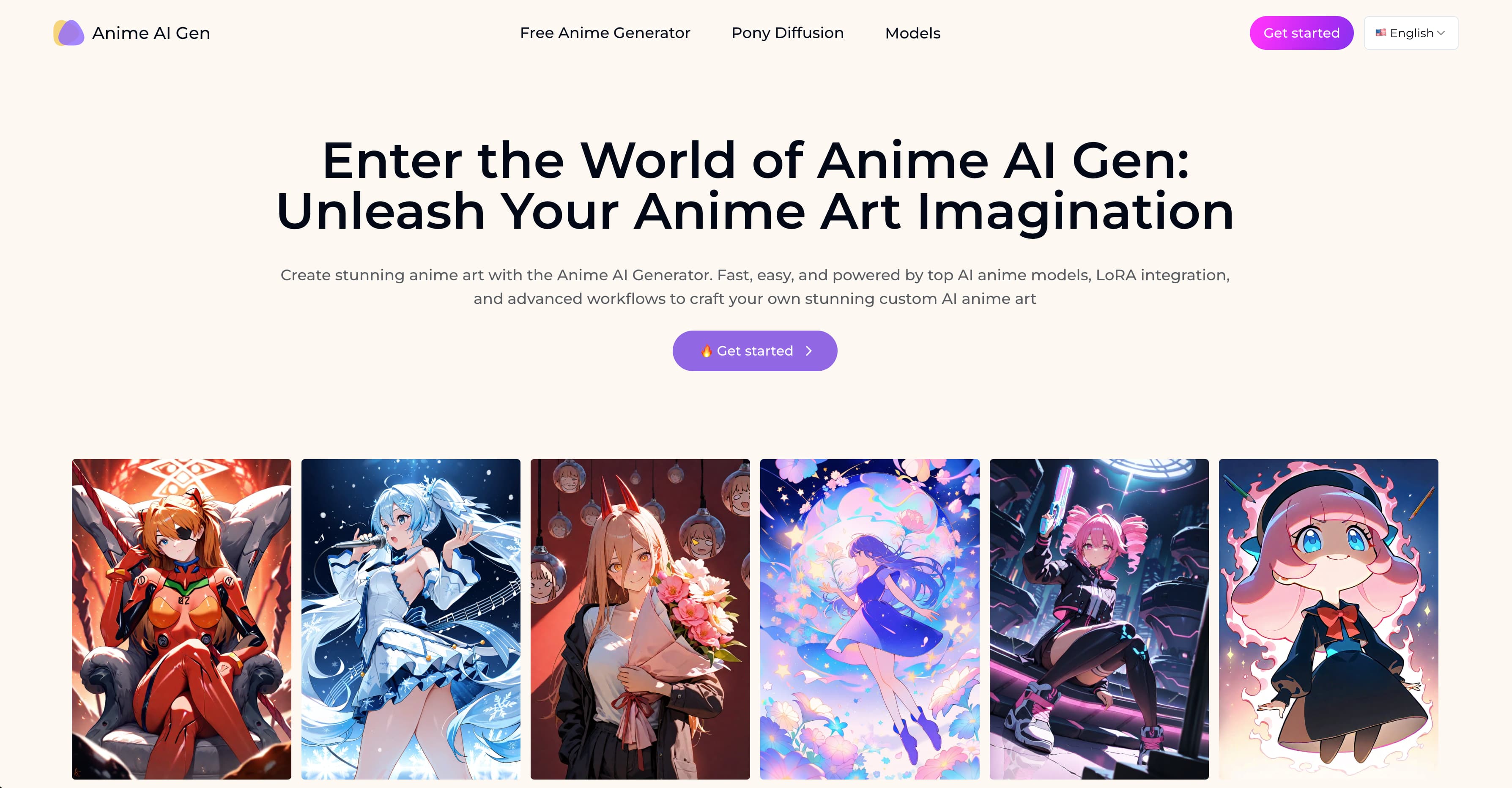 Anime AI Generator screenshot