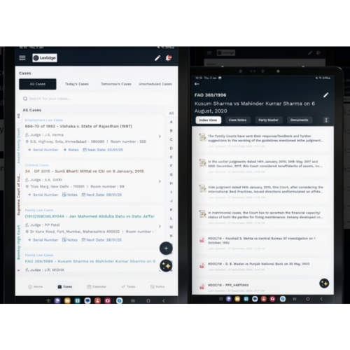 Intelligent document analysis and search
AI-powered legal research tools
Automated task and expense management