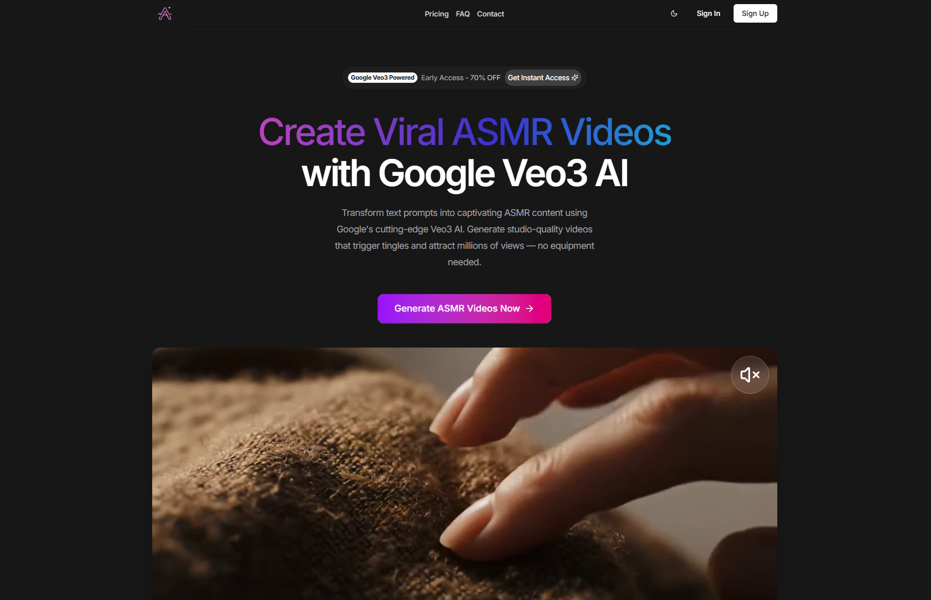 AI ASMR VIDEO screenshot