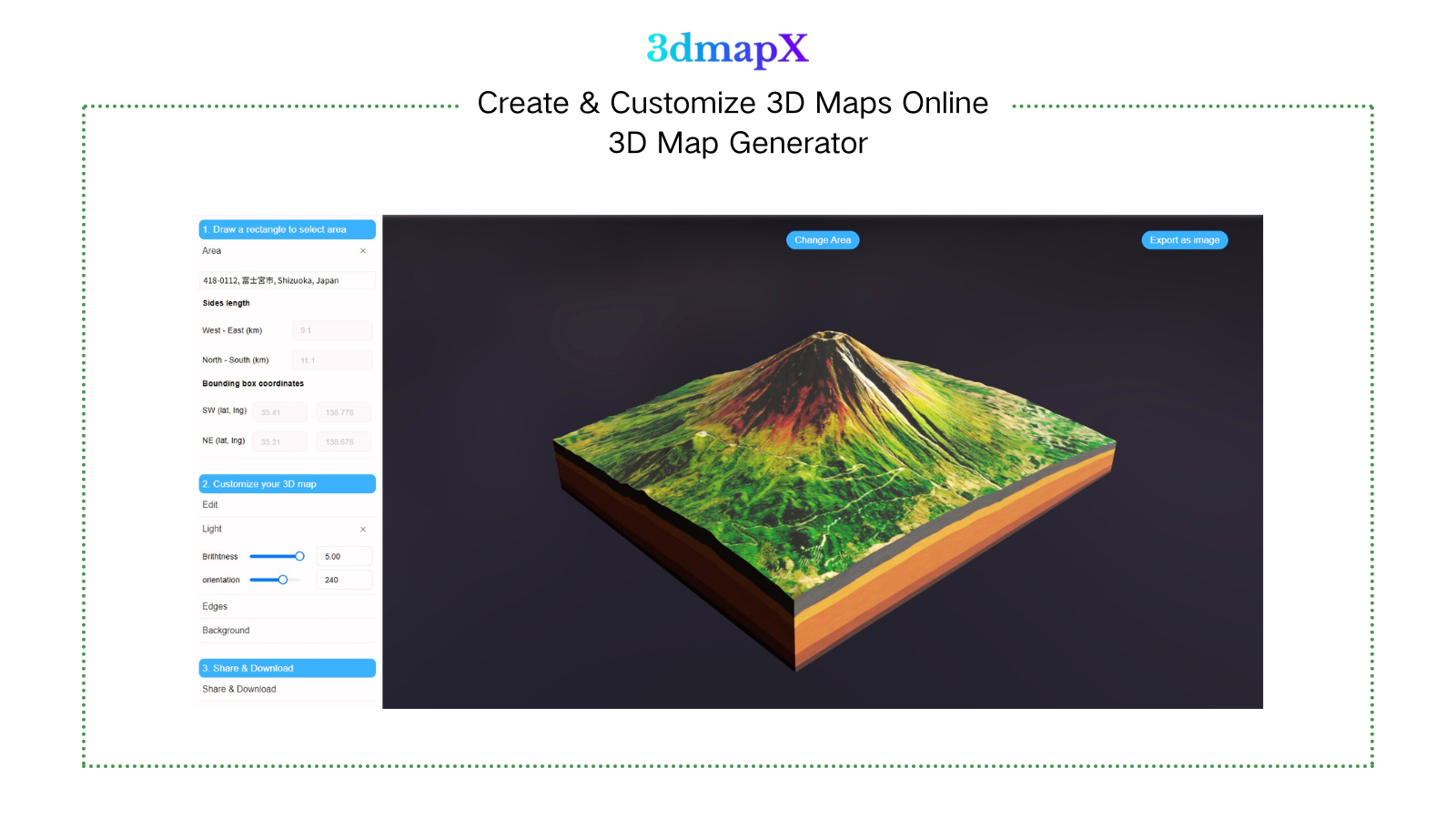 3D Map Generator
