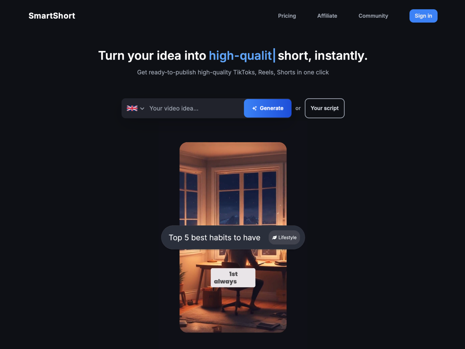 Smartshort Thumbnail