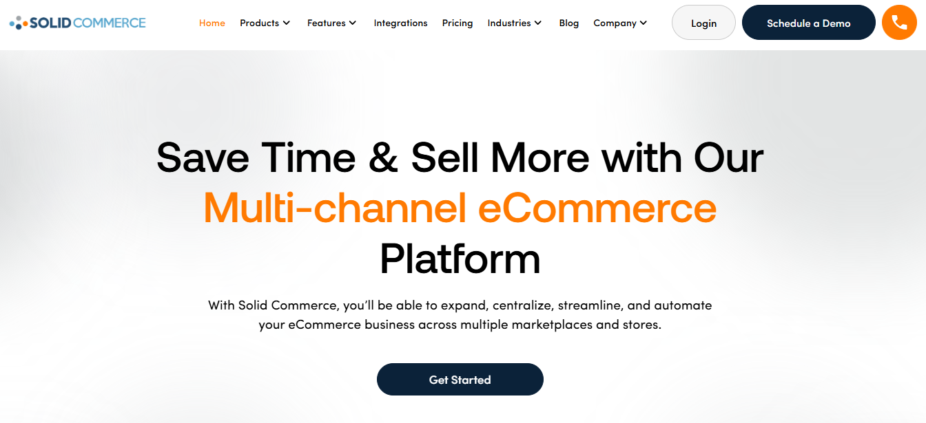Solid Commerce screenshot