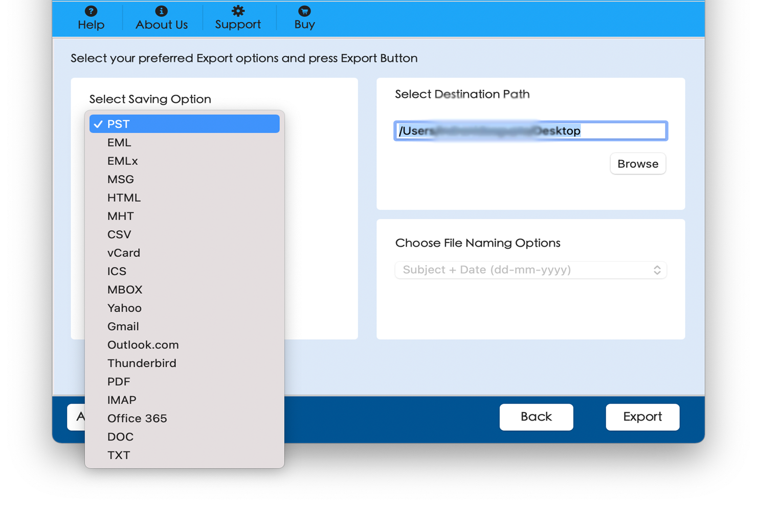 Macflick Mac OLM Converter Tool screenshot