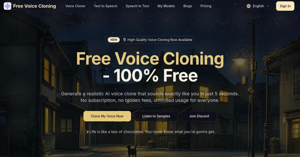 Free Voice Cloning screenshot