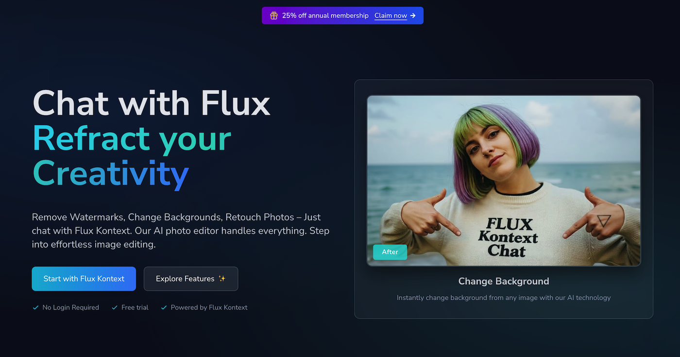 FluxChat screenshot