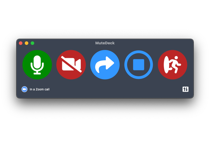 MuteDeck screenshot