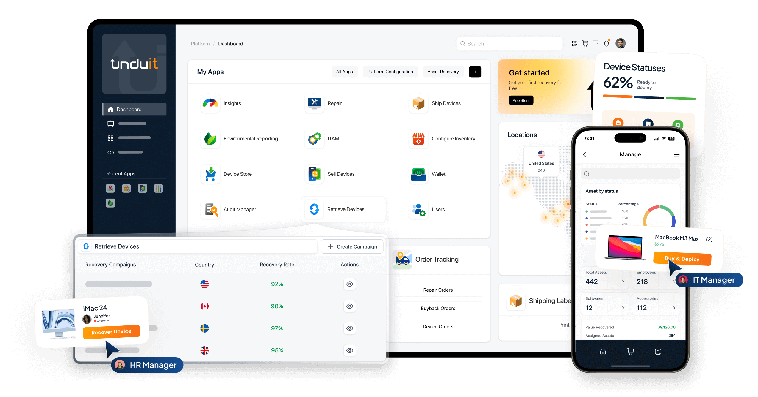 Unduit Platform screenshot