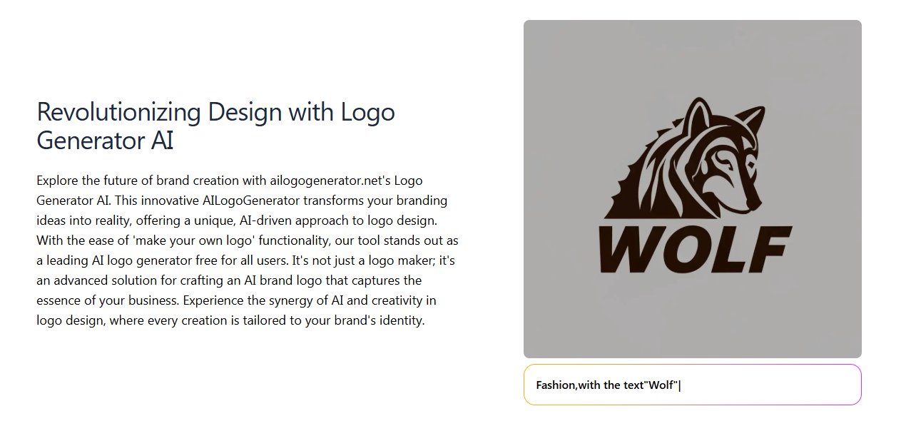 AI Logo Generator