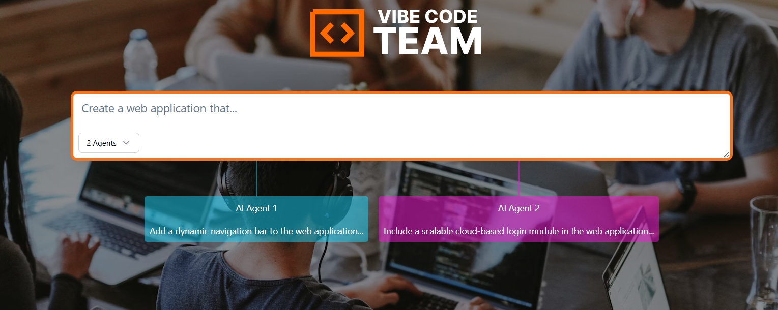 Vibe Code Team screenshot