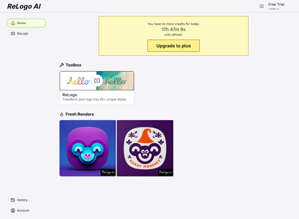 ReLogo screenshot