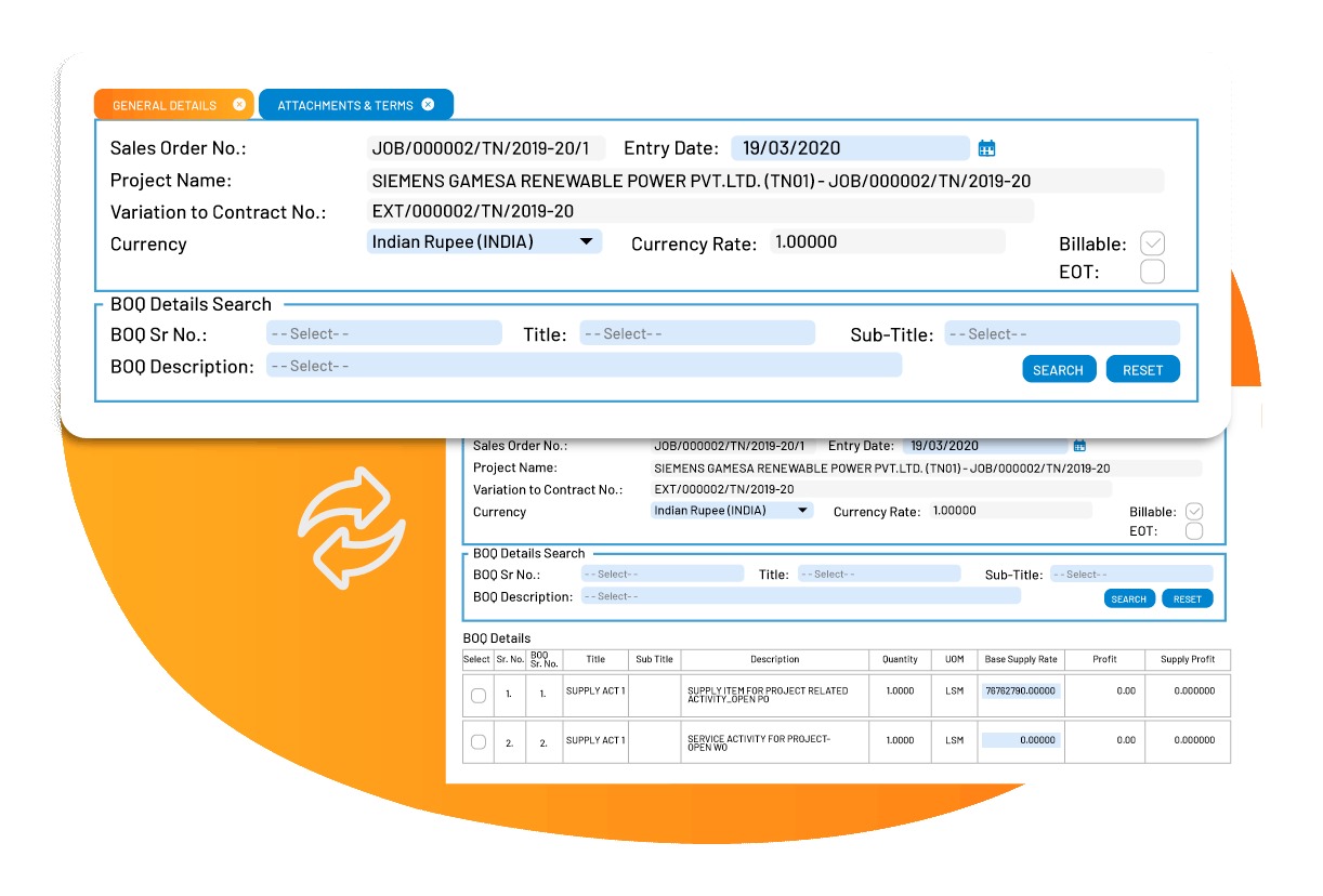ERP for Construction & Contracting - eresource ERP