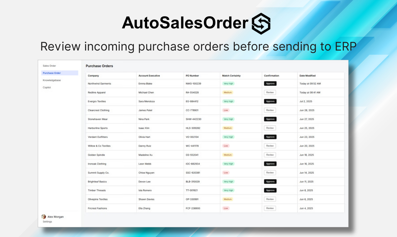 AutoSalesOrder
