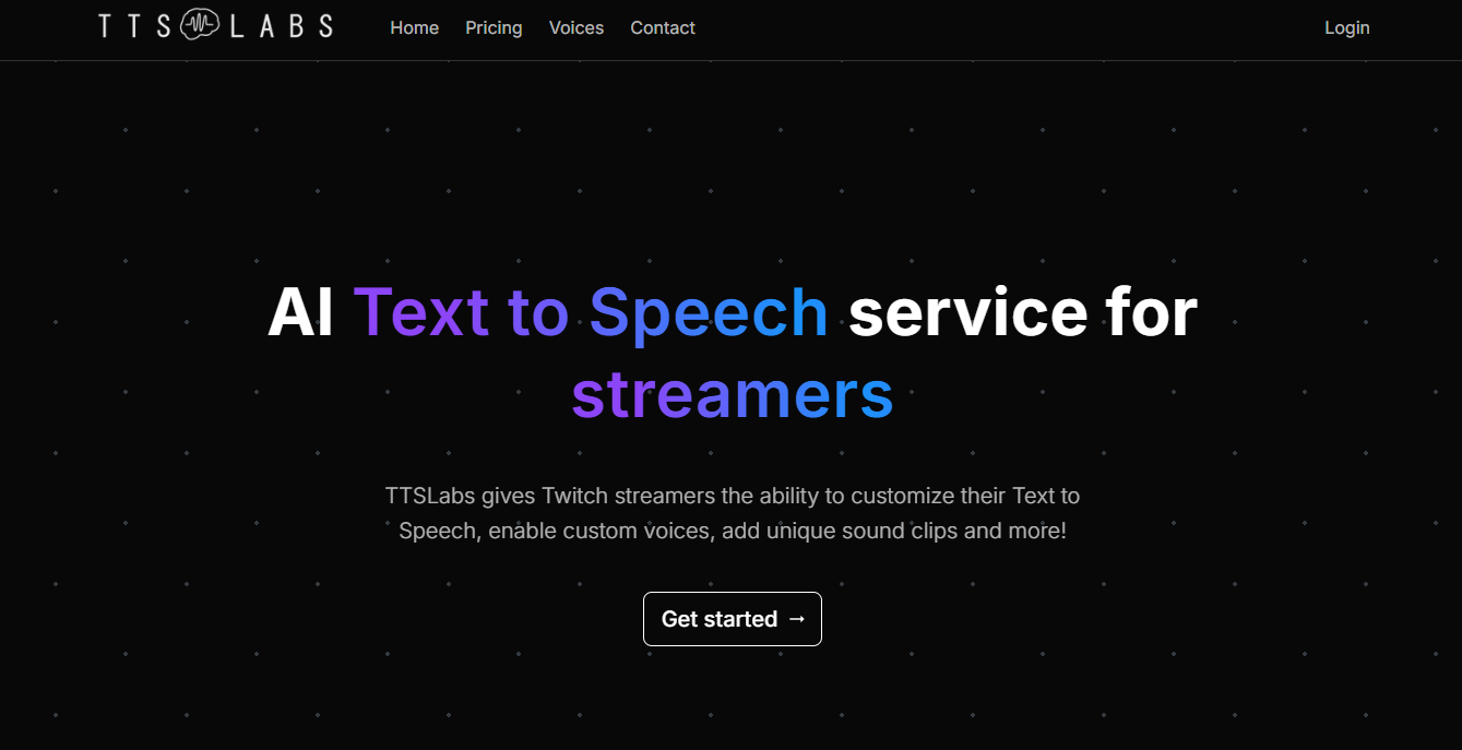 TTSLabs screenshot