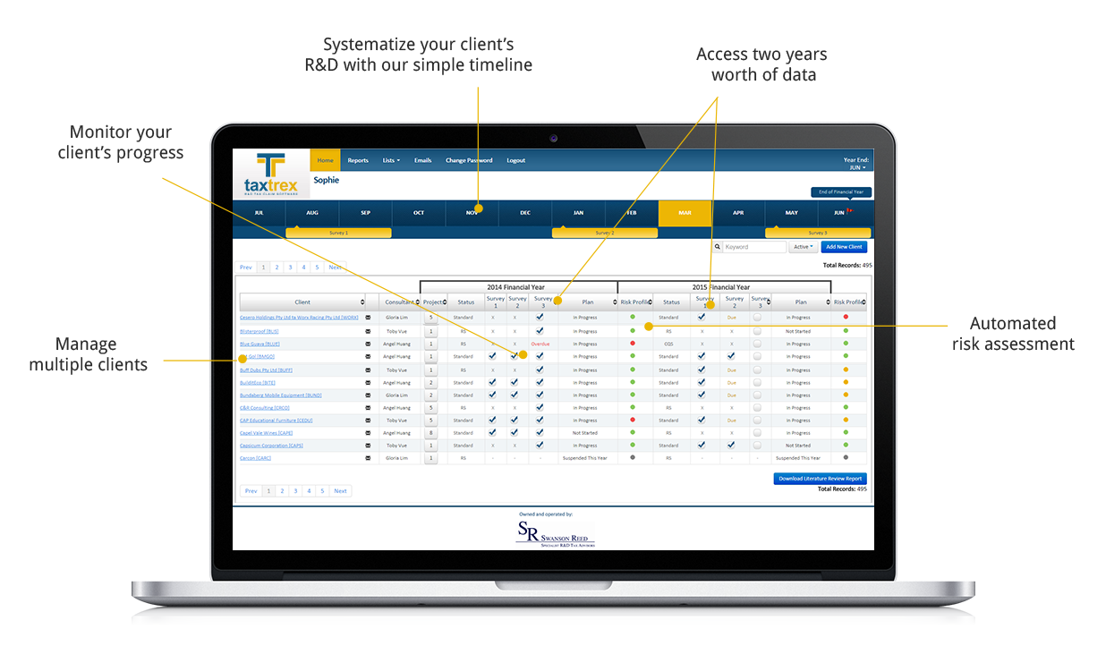 TaxTrex R&D Tax Credit Software