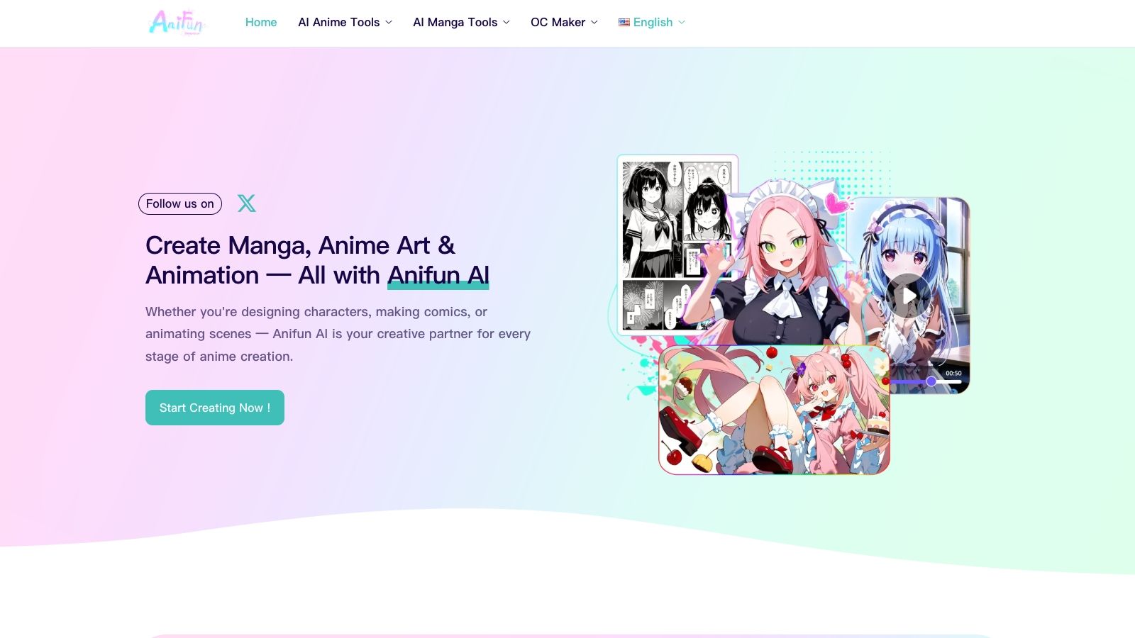 Anifun AI screenshot