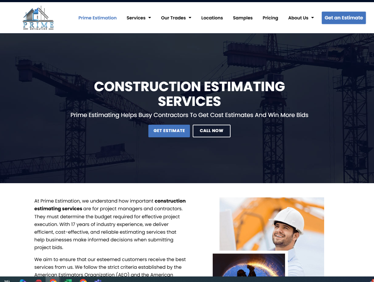 Construction Estimating