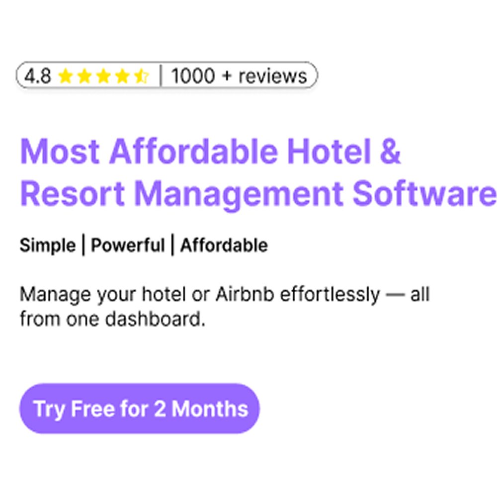 Try Ease My Hotel free with our 2-month trial pack. Explore features, simplify operations, and see how it helps grow your property.