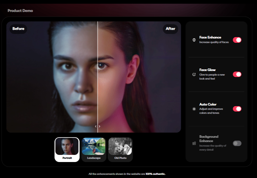 Remini AI screenshot