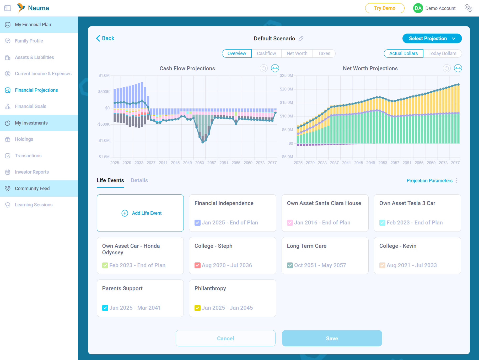 Nauma screenshot
