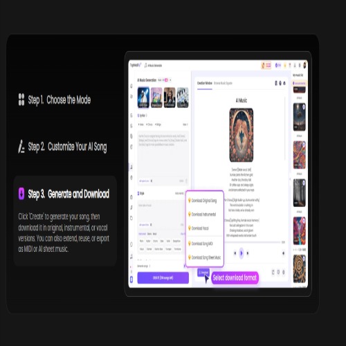TopmediAI - AI Music Generator