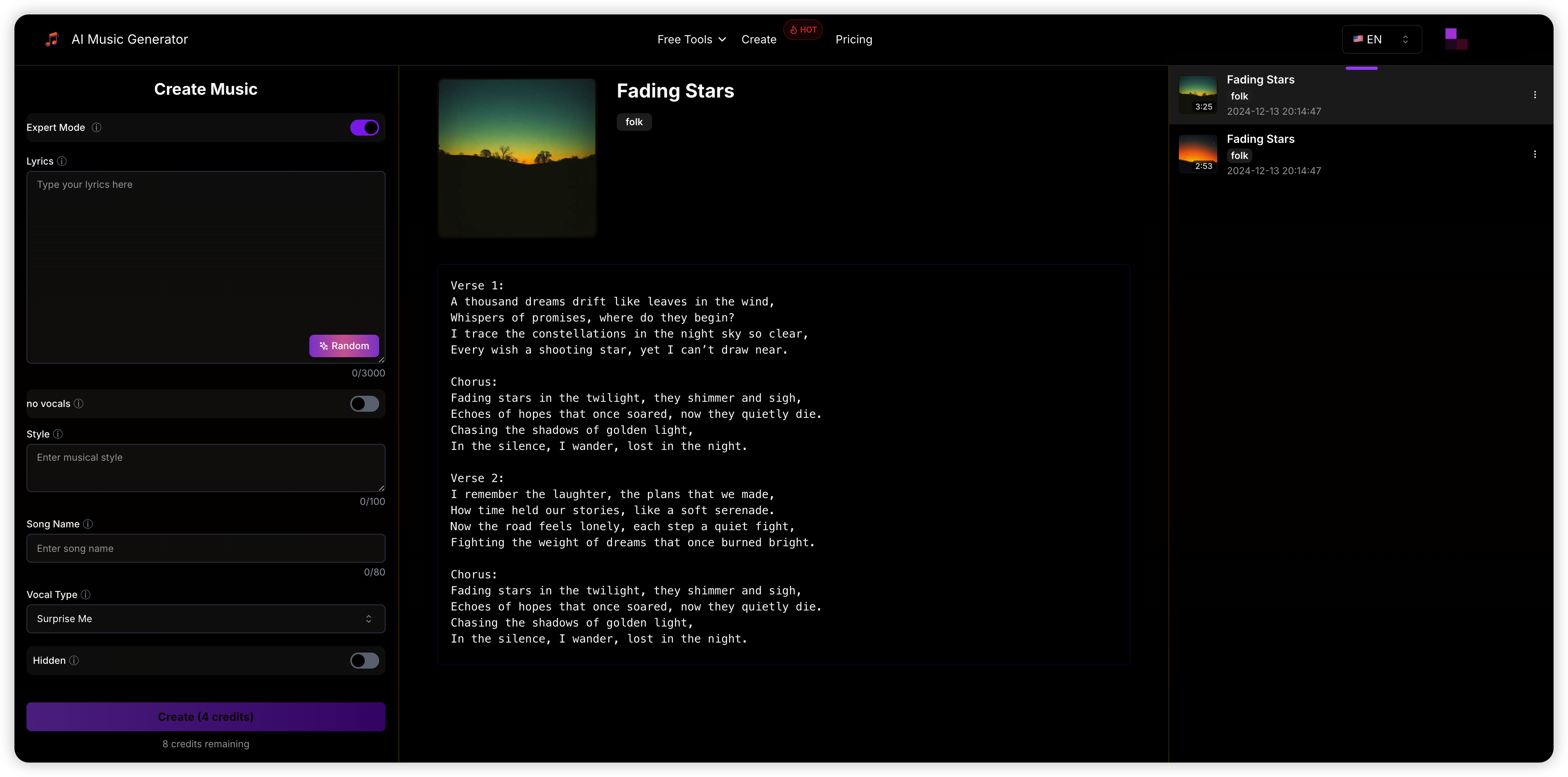Music Generator AI