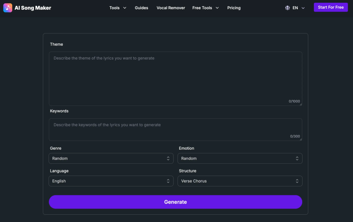 AI Song Maker