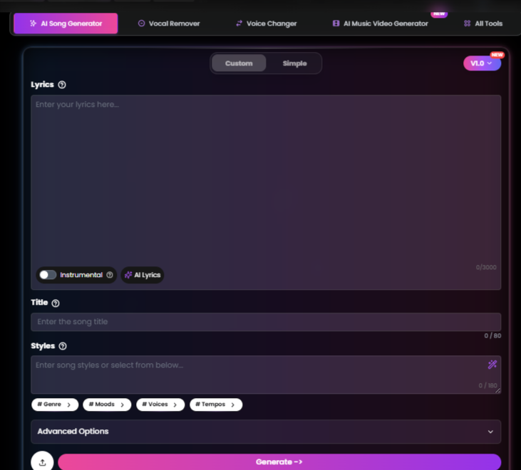 AI Song Generator