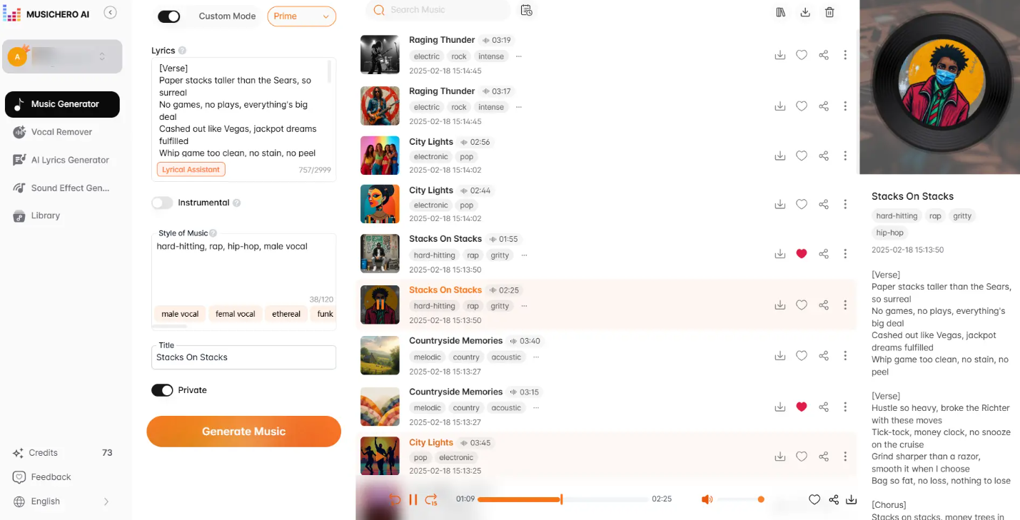 Muusichero AI