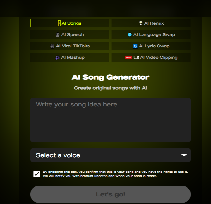 Covers AI screenshot