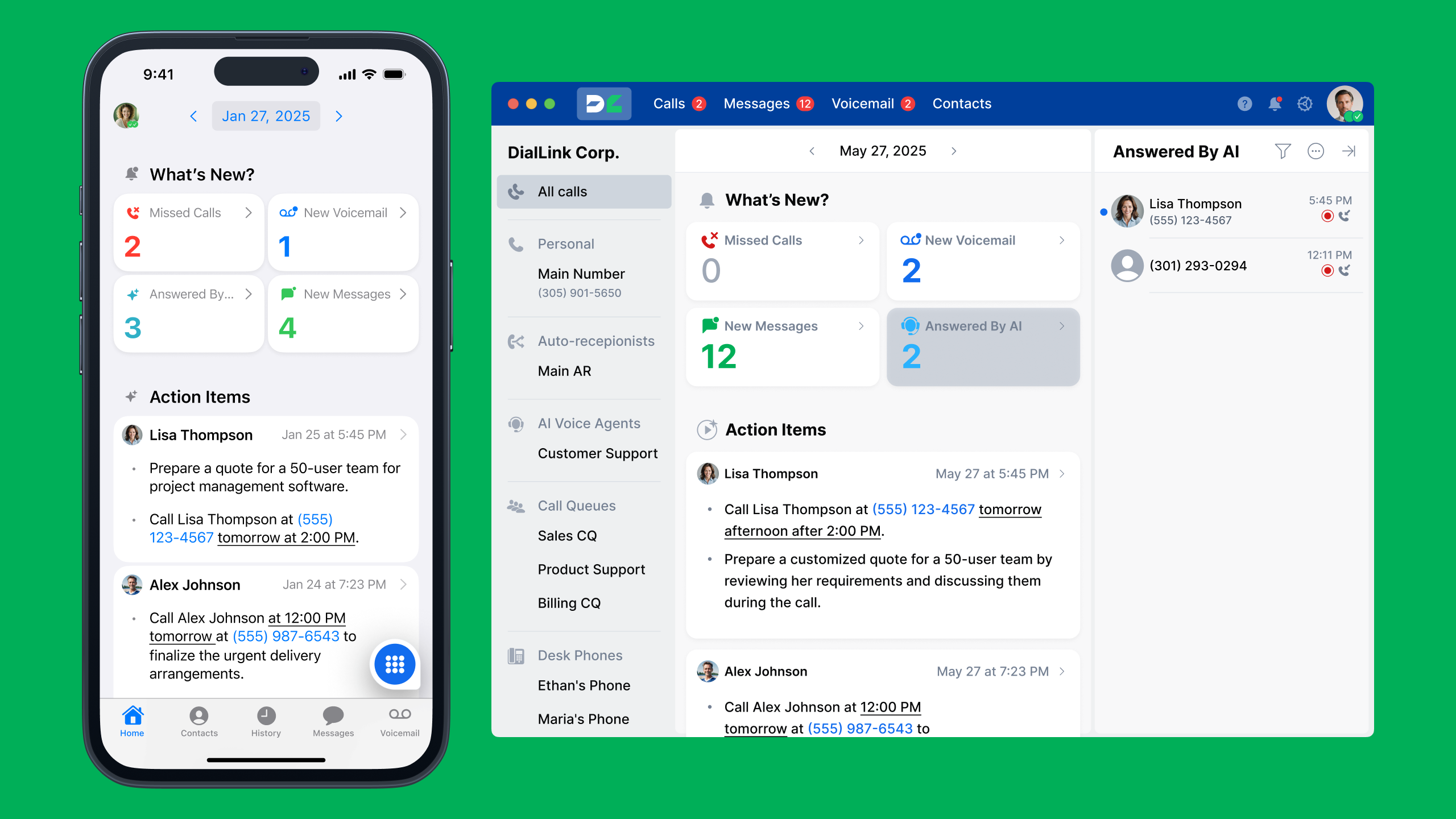 DialLink offers a plug-and-play setup with no IT expertise required, so you can deploy it on any device and start using it right away.