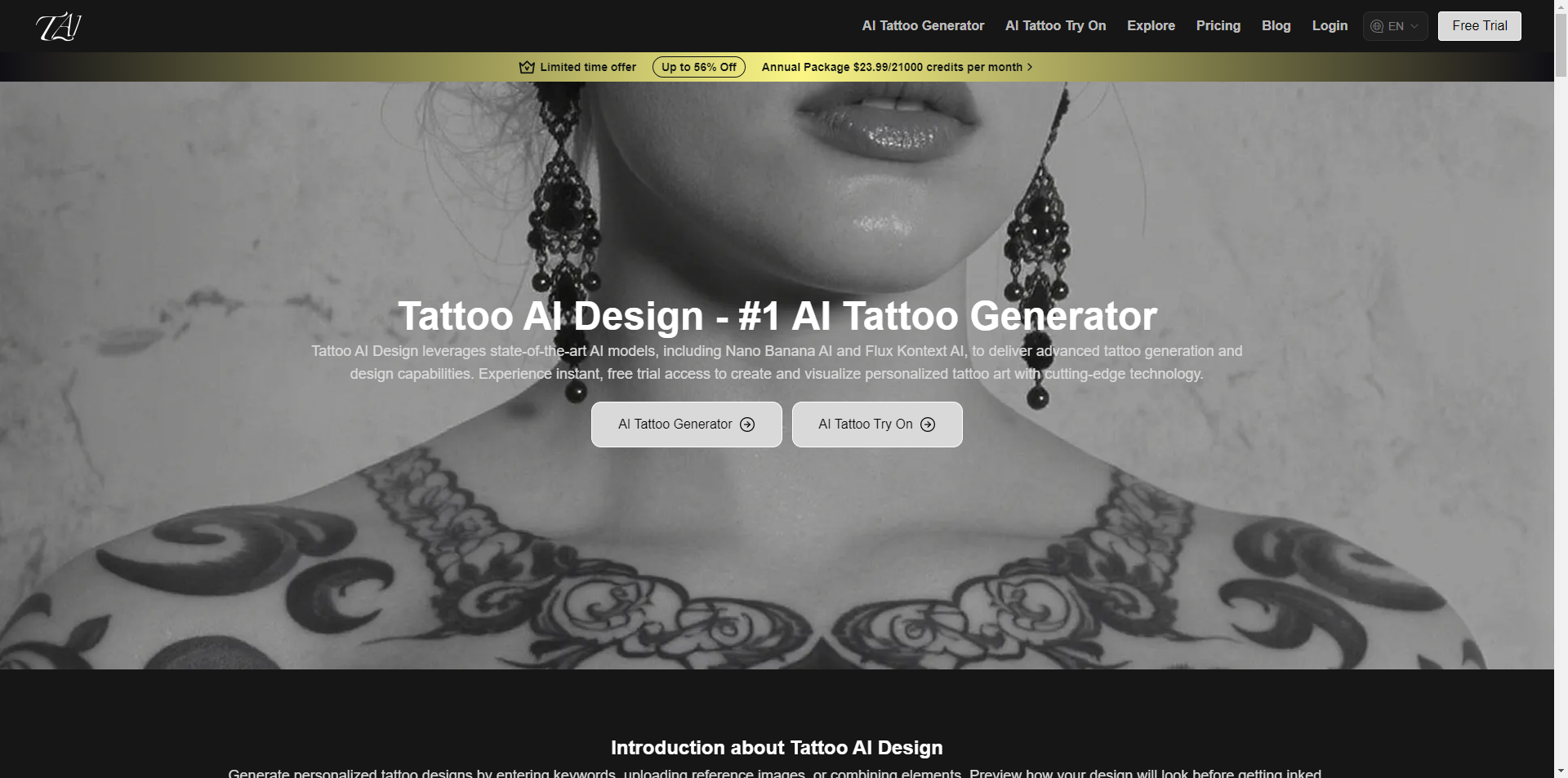 Tattoo AI Design