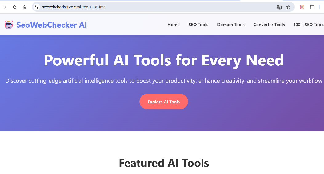 SeoWebChecker