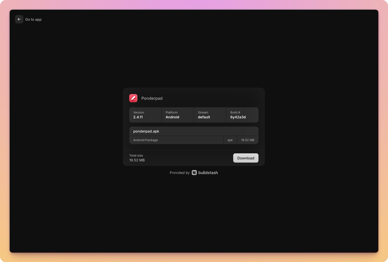 Buildstash
