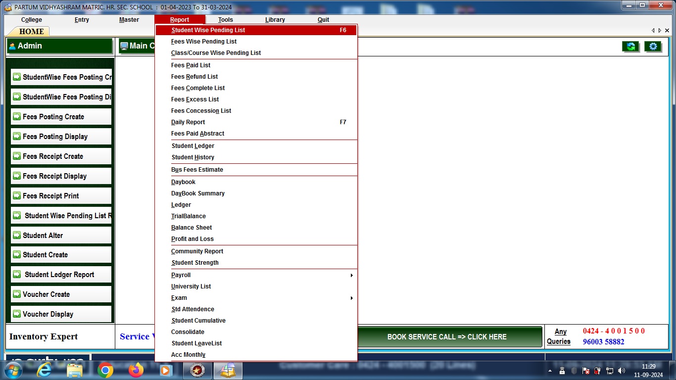 Partum Education Management Software