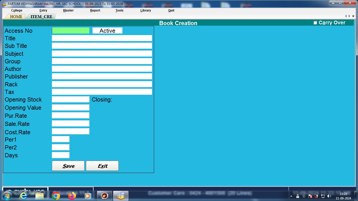 Partum Education Management Software