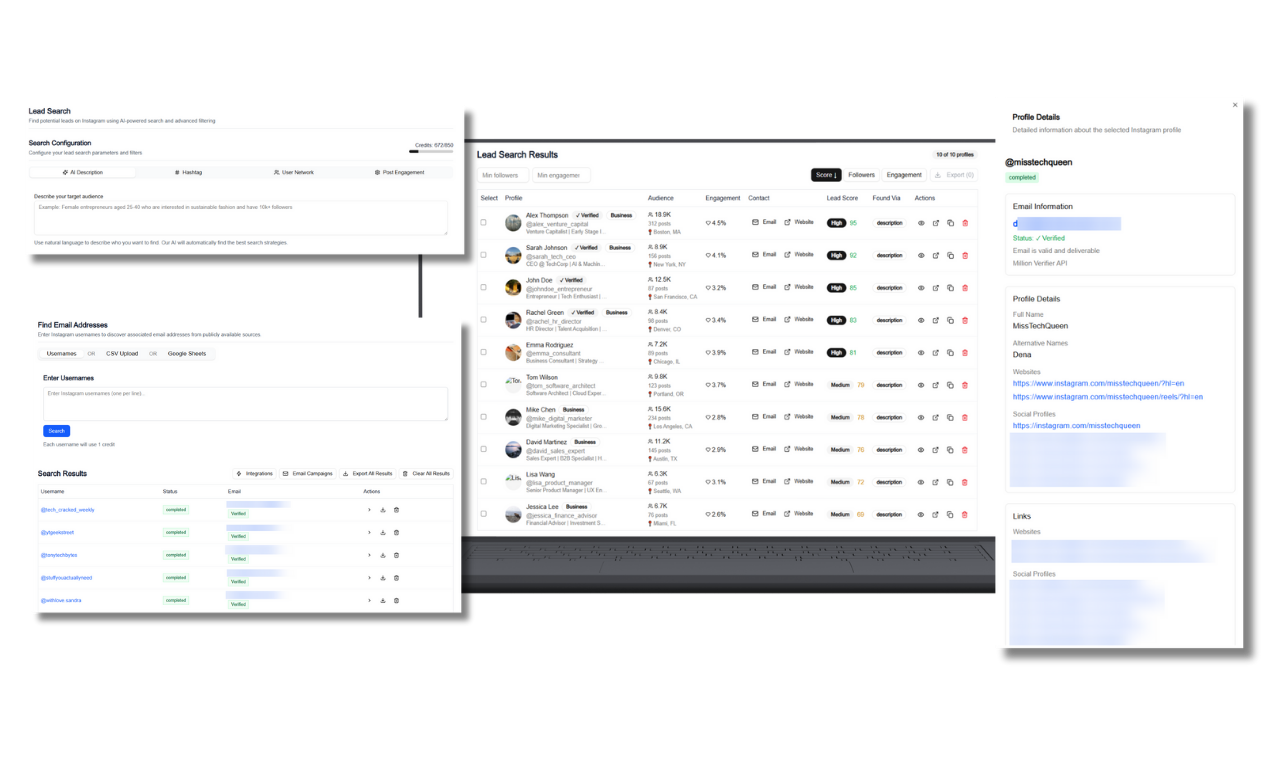 IG Email Finder