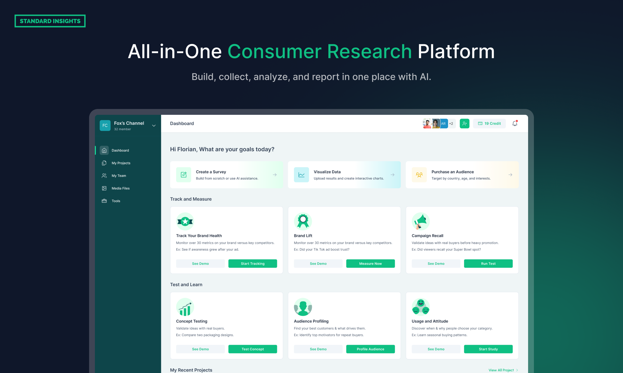 Build, collect, analyze, and report data in one place with AI-powered workflows and global reach.