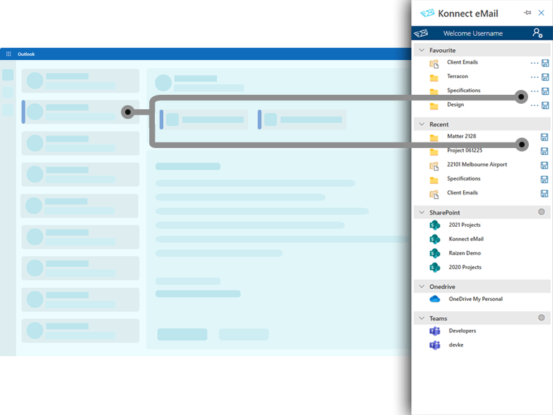 Konnect eMail Central screenshot