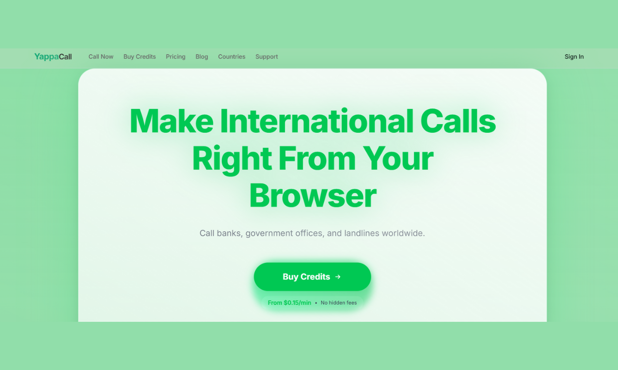YappaCall screenshot