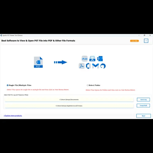MailConverterTools PST File Viewer