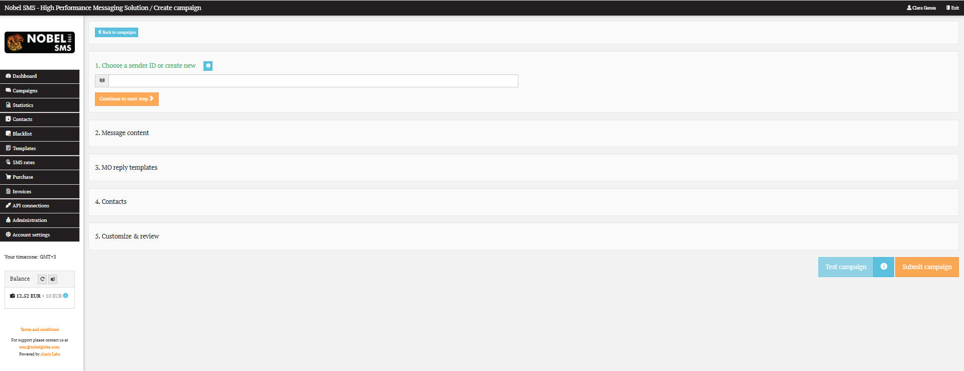Nobel SMS Platform