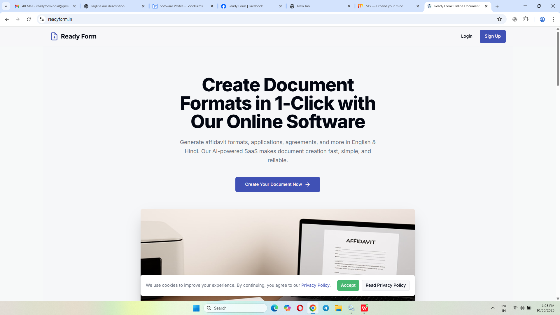 Ready Form