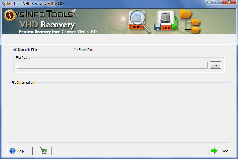 SysInfo VHD Recovery Tool
