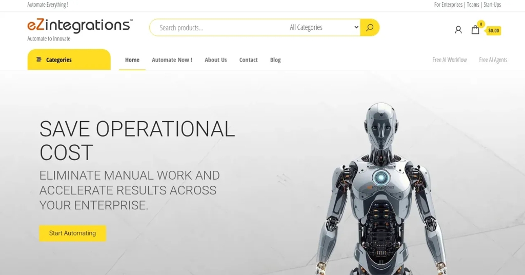 eZintegrations.ai screenshot