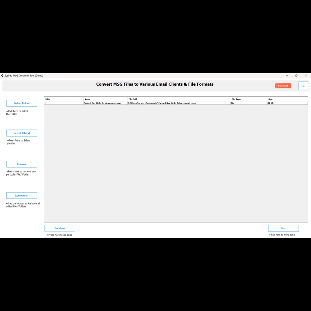 MailConverterTools MSG Converter Tool