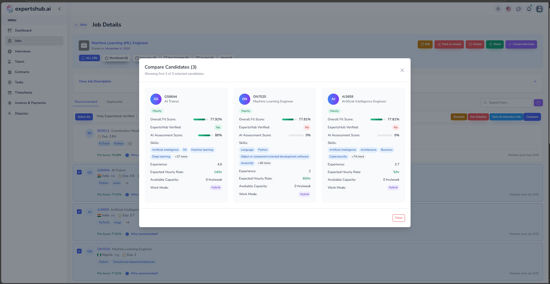 ExpertsHub.AI