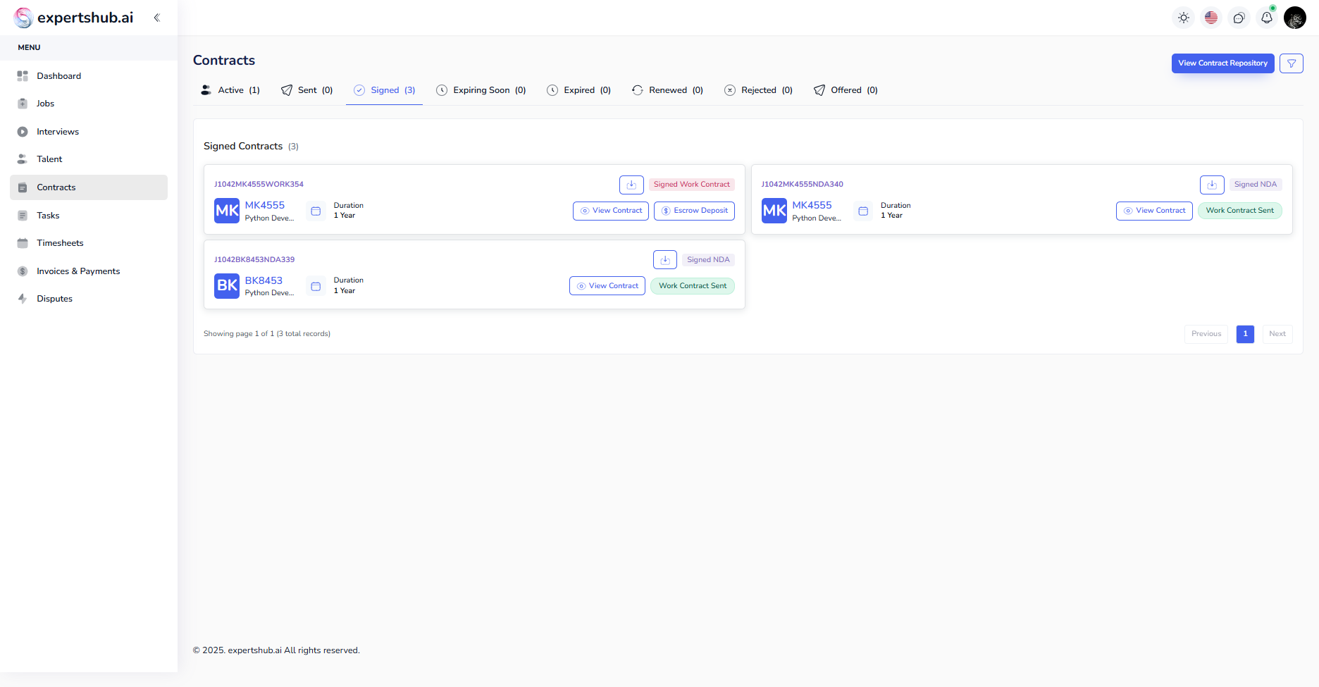 ExpertsHub.AI