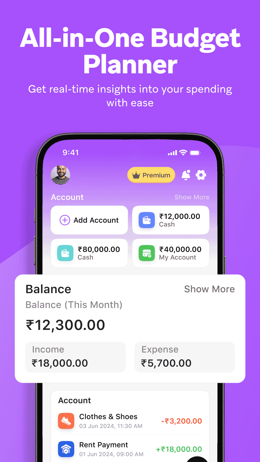 WalletSync - Expense Tracker App screenshot