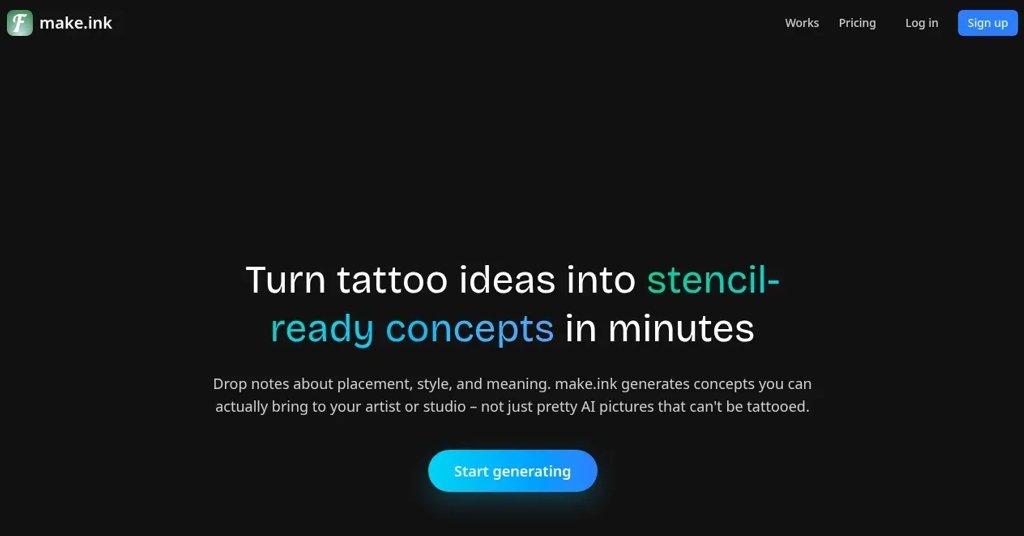 make.ink screenshot