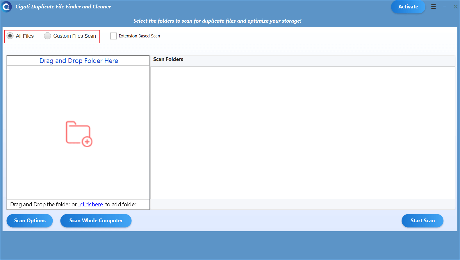 Cigati Duplicate File Finder & Cleaner